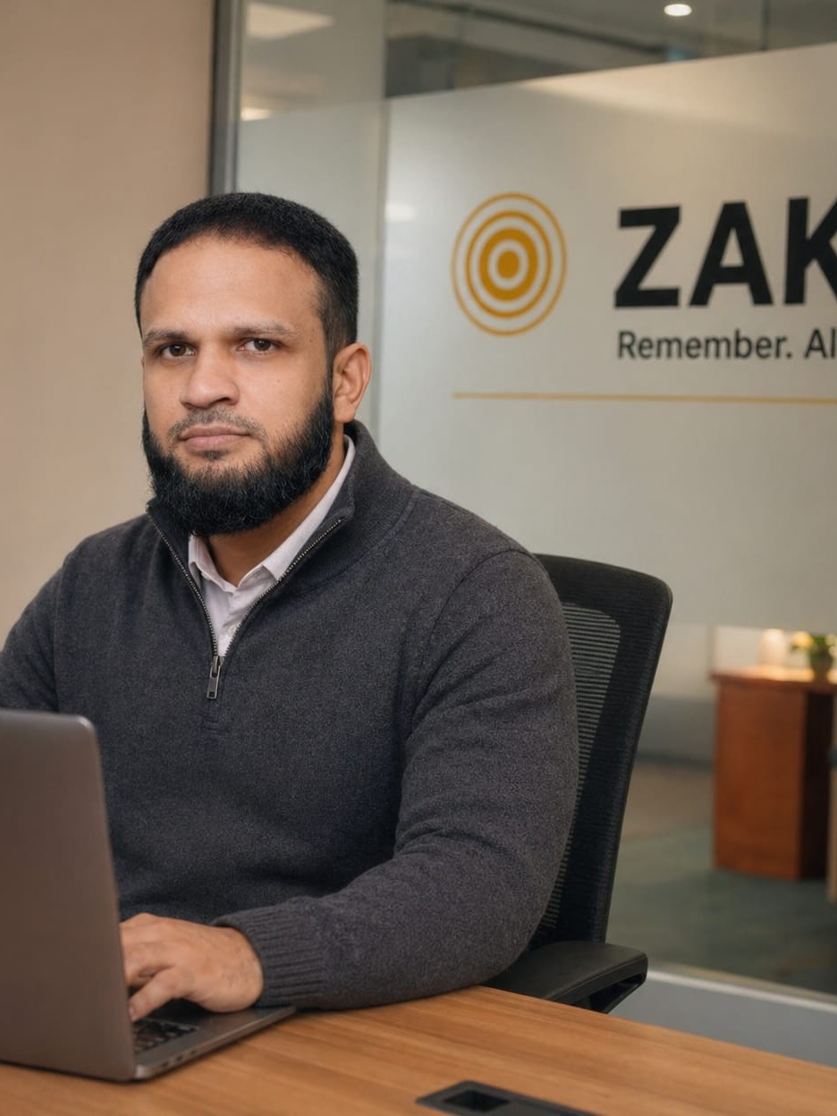 Portrait of the ZAKR Founder and Inventor